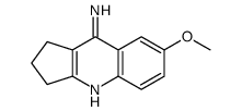 2,3-Dihydro-7-methoxy-1H-cyclopenta[b]quinolin-9-amine Structure