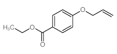 4-(烯丙氧基)苯甲酸乙酯结构式