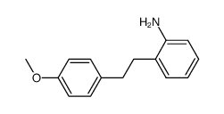 2-(4-methoxyphenethyl)aniline结构式