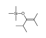 2,4-dimethylpent-2-en-3-yloxy(trimethyl)silane Structure