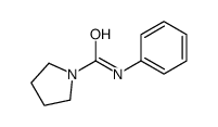 N-苯基吡咯烷-1-甲酰胺结构式