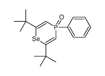 2,6-ditert-butyl-4-phenyl-1,4λ5-selenaphosphinine 4-oxide结构式