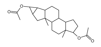 2,4-cycloandrostane-3,17-diol diacetate结构式