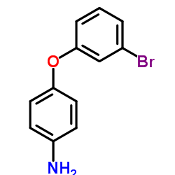 4-(3-Bromophenoxy)aniline结构式