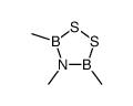 3,4,5-trimethyl-1,2,4,3,5-Dithiazadiborolidine Structure