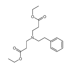 ethyl N-(3-ethoxy-3-oxopropyl)-N-(2-phenylethyl)-beta-alaninate picture