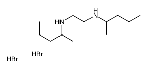 pentan-2-yl-[2-(pentan-2-ylazaniumyl)ethyl]azanium,dibromide结构式