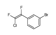 cis-m-Brom-α,β-difluor-β-chlorstyrol Structure