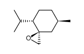 1-Oxaspiro[2.5]octane,7-methyl-4-(1-methylethyl)-,(3R,4S,7R)-(9CI)结构式