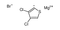 magnesium,3,4-dichloro-2H-thiophen-2-ide,bromide Structure