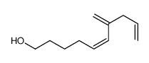 7-methylidenedeca-5,9-dien-1-ol结构式