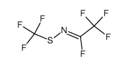 1,2,2,2-Tetrafluor-N-(trifluormethylsulfenyl)-1-ethanimin Structure