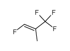 (E)-1,3,3,3-tetrafluoro-2-methyl-propene Structure