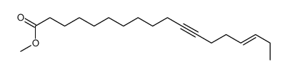 methyl octadec-15-en-11-ynoate Structure