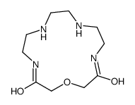 1-oxa-4,7,10,13-tetrazacyclopentadecane-3,14-dione结构式
