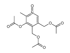 3,4',5'-tri-O-acetylpyridoxol N-oxide Structure