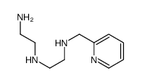 N'-[2-(pyridin-2-ylmethylamino)ethyl]ethane-1,2-diamine结构式