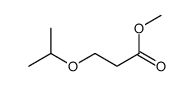 methyl 3-propan-2-yloxypropanoate结构式