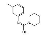 N-(3-methylphenyl)piperidine-1-carboxamide Structure