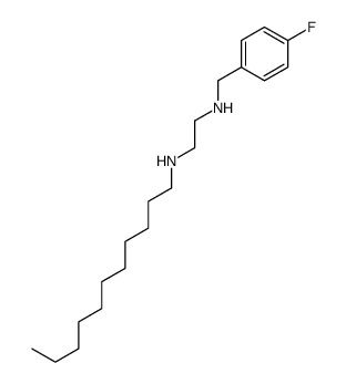 N'-[(4-fluorophenyl)methyl]-N-undecylethane-1,2-diamine Structure