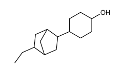 Cyclohexanol, 4-(5-ethylbicyclo[2.2.1]hept-2-yl)- (9CI) structure