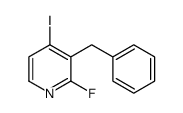 3-benzyl-2-fluoro-4-iodopyridine Structure