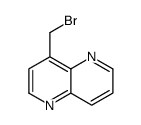 4-(溴甲基)-1,5-萘啶结构式