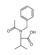 Valine,N-acetyl-N-(phenylmethyl)-结构式