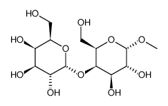 Methyl 4-O-(a-D-galactopyranosyl)-a-D-galactopyranoside Structure