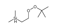 2-tert-butylperoxyethyl(dimethyl)silane结构式