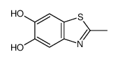5,6-Benzothiazolediol,2-methyl-(6CI,7CI,9CI) Structure