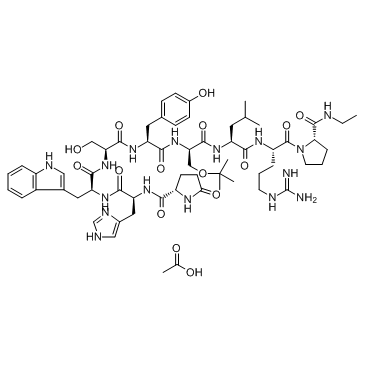 Buserelin (Acetate) structure