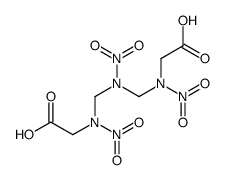 2-[[[carboxymethyl(nitro)amino]methyl-nitroamino]methyl-nitroamino]acetic acid Structure