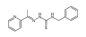 2-Acetylpyridine 4-benzyl-3-thiosemicarbazone Structure