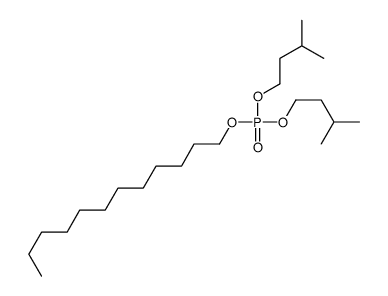 dodecyl bis(3-methylbutyl) phosphate Structure
