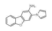 [3-(1H-Pyrrol-1-yl)dibenzo[b,d]furan-2-yl]amine Structure