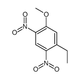 Anisole, 5-ethyl-2,4-dinitro- (5CI) structure