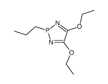 4,5-diethoxy-2-propyl-2H-[1,3,2]diazaphosphole结构式