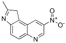 2-Methyl-8-nitro-1H-pyrrolo[3,2-f]quinoline结构式