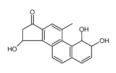 1,2,15-trihydroxy-11-methyl-1,2,15,16-tetrahydrocyclopenta[a]phenanthren-17-one Structure