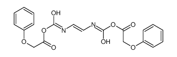 N,N'-Vinylenebis(phenoxyacetic acid carbamic acid anhydride) structure