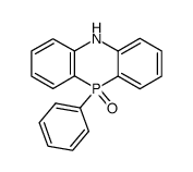 10-phenyl-5,10-dihydrophenophosphazine 10-oxide Structure