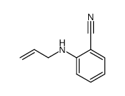 2-cyano-N-(prop-2-enyl)benzenamine Structure