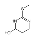 4-Pyrimidinol, 1,4,5,6-tetrahydro-2-(methylthio)- (9CI) structure