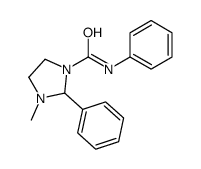 3-methyl-N,2-diphenylimidazolidine-1-carboxamide结构式