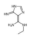 1H-Imidazole-4-carboximidamide,5-amino-N-ethyl-(9CI) picture