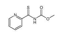 Carbamic acid, (2-pyridinylthioxomethyl)-, methyl ester (9CI) picture