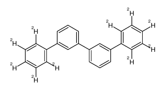 3,3'-di(phenyl-d5)biphenyl Structure