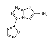 3-(2-FURYL)[1,2,4]TRIAZOLO[3,4-B][1,3,4]THIADIAZOL-6-YLAMINE图片