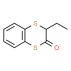 1,4-Benzodithiin-2(3H)-one,3-ethyl-(9CI) Structure